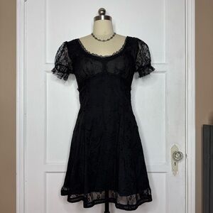 Royal Bones black dress